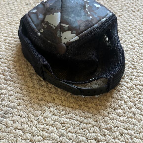 y2k quiksilver hawaii snapback trucker hat surfwear beach summer - Picture 5 of 5